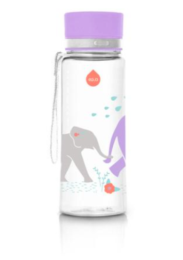 ЕКУА Бутилка без BPA СЛОН 400мл | EQUA Eco bottle BPA free ELEPHANT 400ml