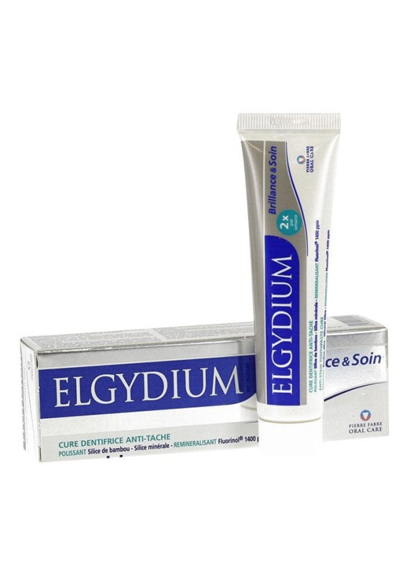 ЕЛГИДИУМ БРИЛЯНС Полираща и избелваща паста за зъби 30мл | ELGYDIUM Toothpaste BRILLANCE & CARE 30ml