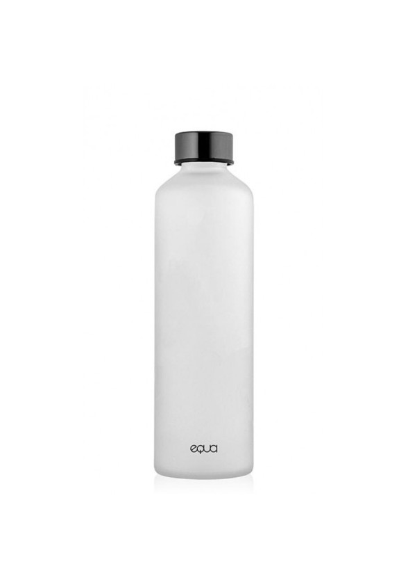 ЕКУА Бутилка, стъкло ЧЕРНО КАДИФЕ 750мл | EQUA Eco glass bottle BLACK VELVET 750ml