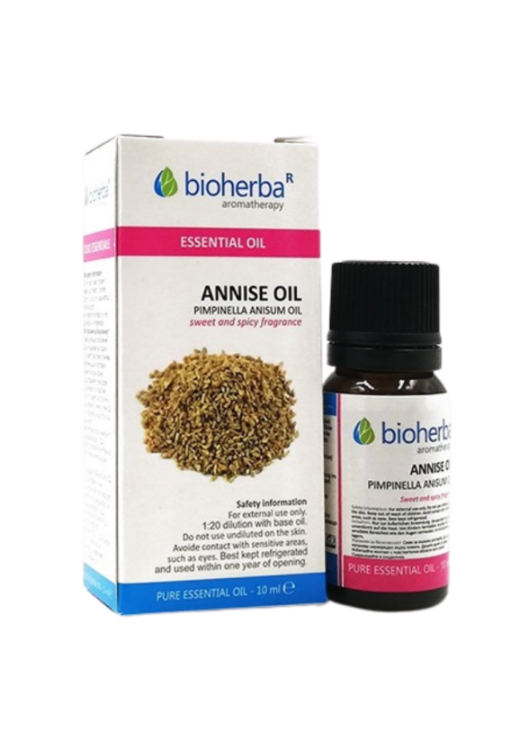 Етерично масло от АНАСОН 10мл БИОХЕРБА | Essential ANISE oil 10ml BIOHERBA