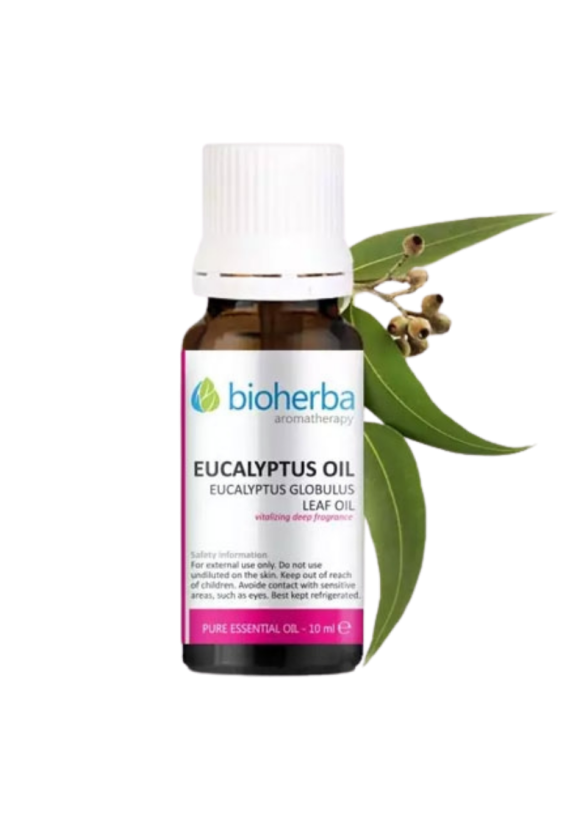 Етерично масло от ЕВКАЛИПТ 10мл БИОХЕРБА | EUCALYPTUS Essential oil 10ml BIOHERBA