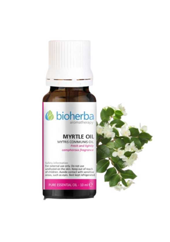 Етерично масло от МИРТА 10мл БИОХЕРБА | Essential MYRTLE oil 10ml BIOHERBA