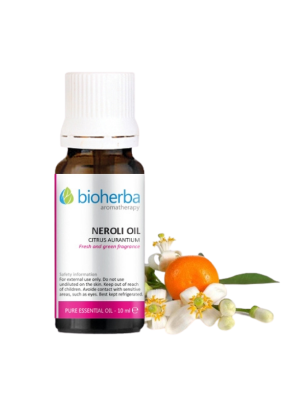 БИОХЕРБА Етерично масло от НЕРОЛИ 10мл | BIOHERBA Essential NEROLI oil 10ml 