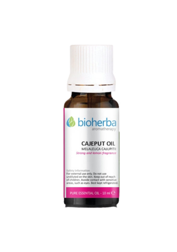 Етерично масло от КЕЙПУТ 10мл БИОХЕРБА | Essential CAJEPUT oil 10ml BIOHERBA