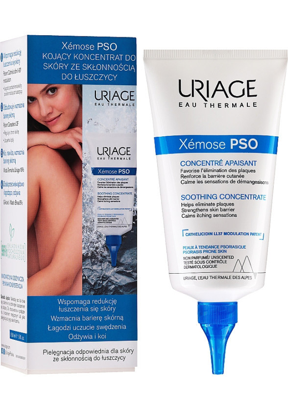 ЮРИАЖ КСЕМОЗ ПСО Успокояващ концентрат 150мл | URIAGE XEMOSE PSO Calming and soothing concentrate 150ml