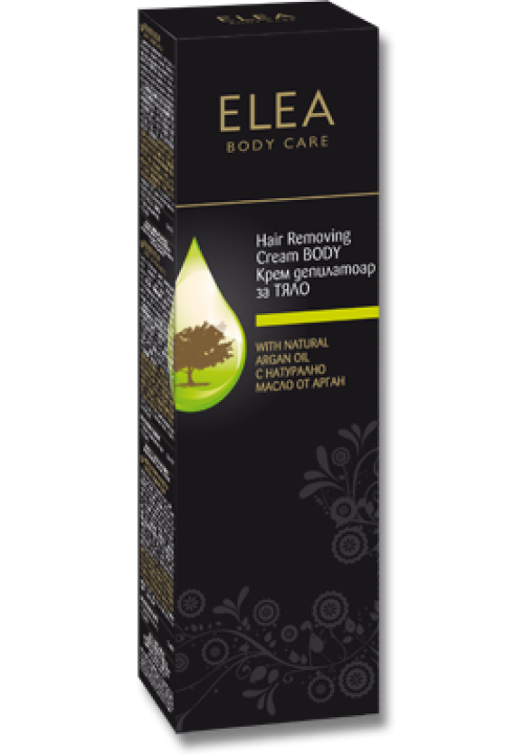 ЕЛЕА Крем депилатоар с Арганово масло 120мл | ELEA Hair removing cream with Argan oil 120ml