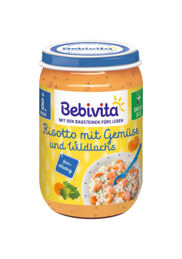 БЕБИВИТА Кускус със зеленчуци 6+м 3бр х 190гр. | BEBIVITA Couscous with vegetables 6+ 3s x 190g