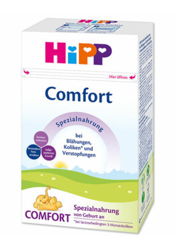 ХИП КОМФОРТ Специализирана храна за кърмачета 600гр | HIPP COMFORT Specialized infant food 600g
