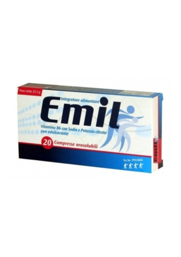 ЕМИЛ таблетки за смучене при гадене и повръщане х 20бр | EMIL tabs x 20s