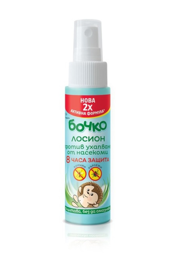 БОЧКО Спрей-лосион против ухапване от насекоми 1+ 40мл | BOCHKO Anti-bug spray-lotion 1+ 40ml