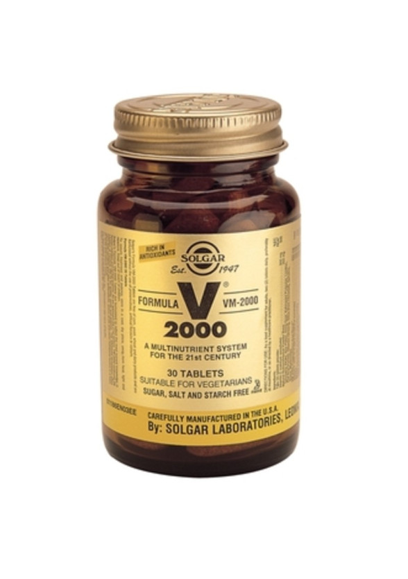 ФОРМУЛА ВМ 2000 Мултивитамини х 30 таблетки СОЛГАР | FORMULA VM 2000 tabs 30 s SOLGAR