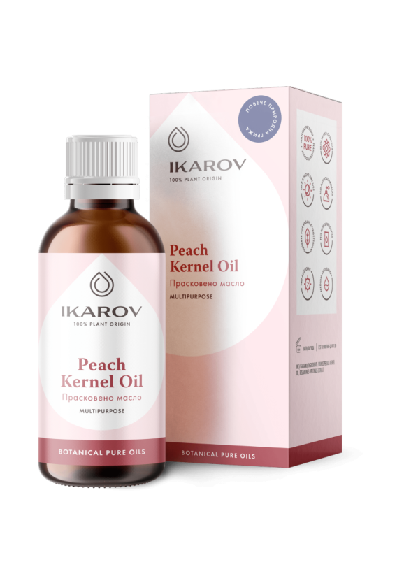 ИКАРОВ Масло от праскова 100мл | IKAROV Peach kernel oil 100ml