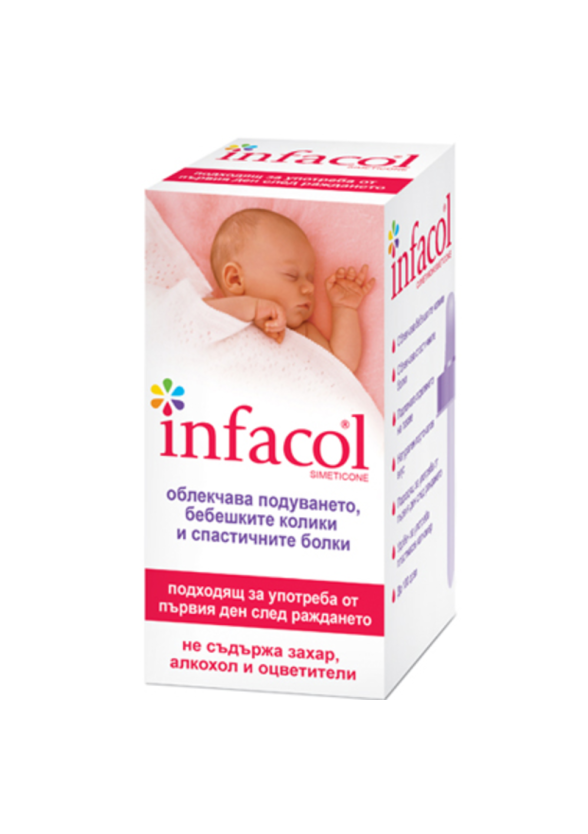 ИНФАКОЛ капки против колики 50мл | INFACOL anti-colic drops 50ml