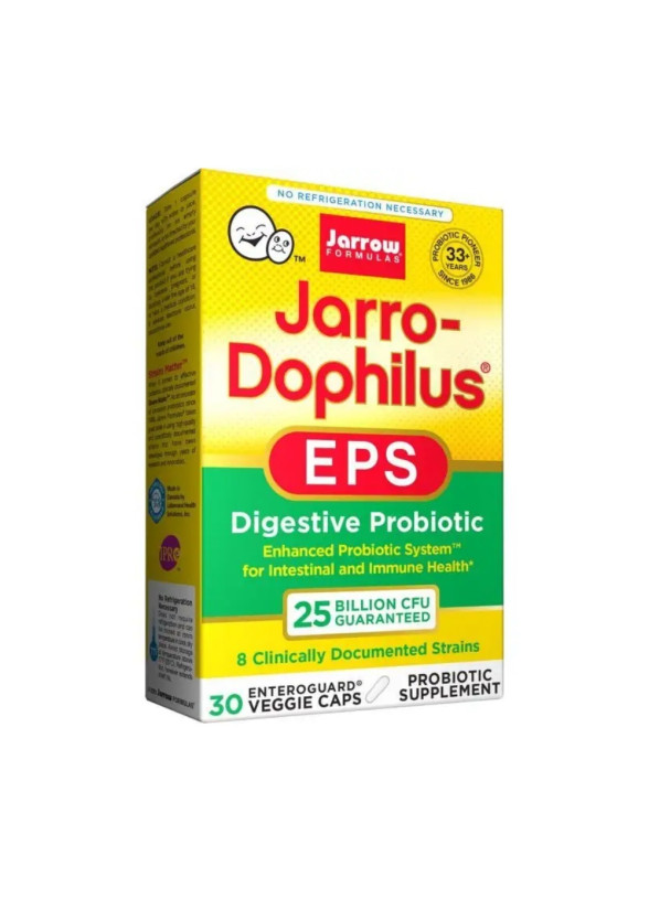 ПРОБИОТИК Jarrow-Dophilus EPS 25 млрд CFU х 30 капсули ДЖАРОУ ФОРМУЛАС | Probiotic Jarrow-Dophilus EPS 25bln CFU 30s JARROW FORMULAS