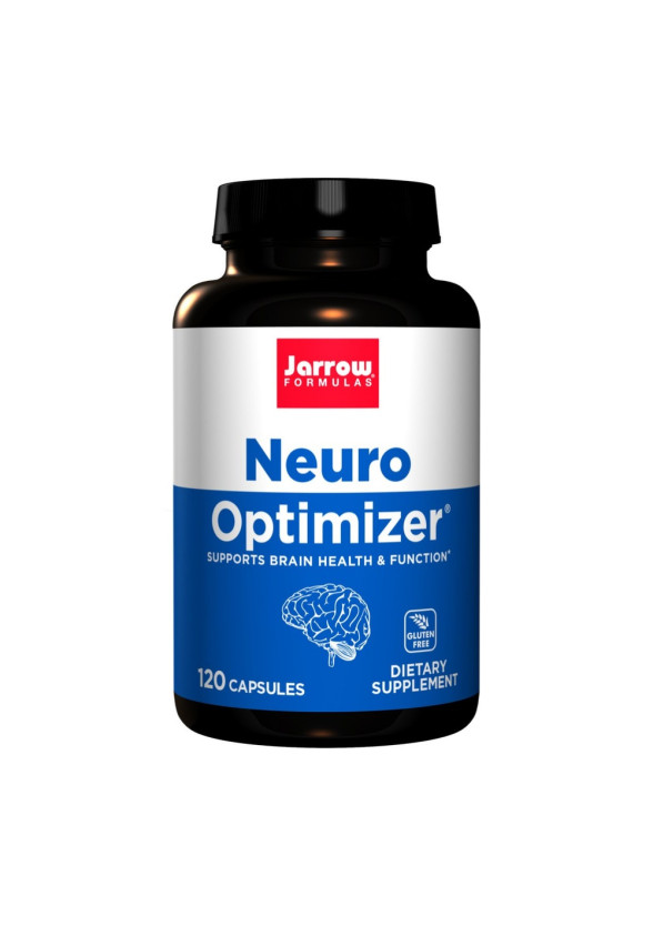 НЕВРО ОПТИМАЙЗЕР Формула за подобряване на фунциите на мозъка х 120 капсули ДЖАРОУ ФОРМУЛАС | NEURO OPTIMIZER capsules 120s JARROW FORMULAS