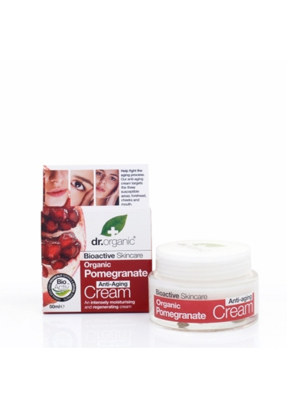 Д-Р ОРГАНИК Нар противостареещ крем 50мл | DR ORGANIC Pomegranate anti-aging cream 50ml
