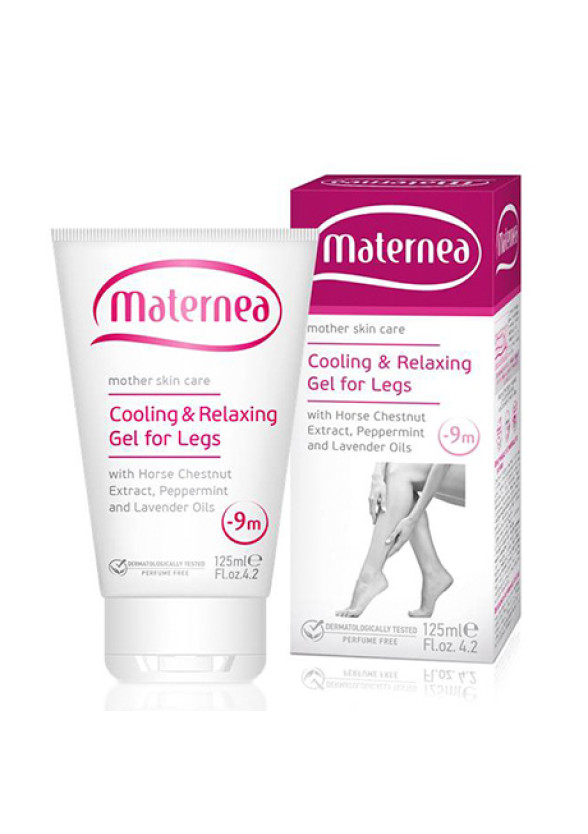 МАТЕРНЕА Охлаждащ и успокояващ гел за крака 125мл | MATERNEA Coolong & Relaxing Gel for Legs 125ml