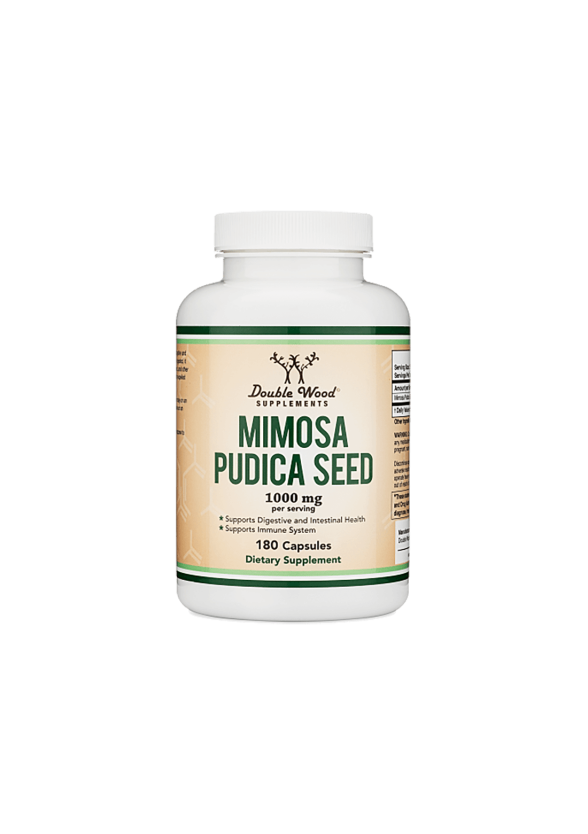 Мимоза пудика (семена) капсули x 180 бр Дабъл Ууд | Mimosa pudica caps x 180 s Double Wood