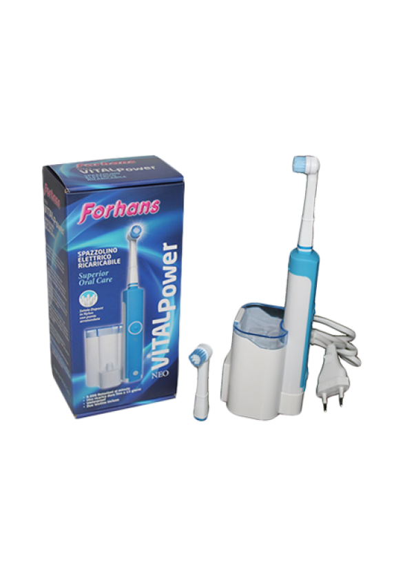 ФОРХАНС Електрическа четка за зъби Витал пауър 1бр. | FORHANS Electrical toothbrush Vital power 1s 