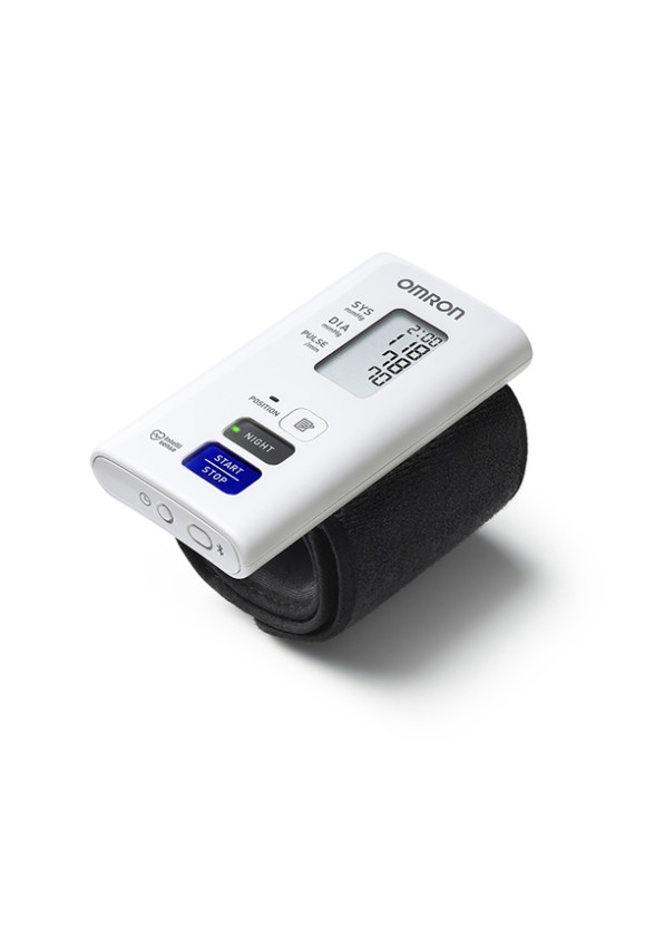 ОМРОН НАЙТВЮ Апарат за китка за измерване на кръвно налягане и през нощта | OMRON NIGHTVIEW Wrist blood pressure monitor for night time measurements