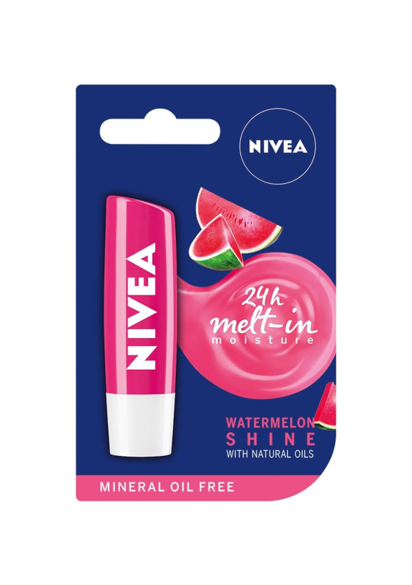 НИВЕА Балсам за устни плодов Диня 4,8гр | NIVEA Lip Balm fruity Watermelon Shine 4.8g