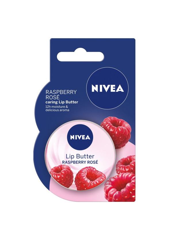 НИВЕА Масло за устни Малина 16,7гр | NIVEA Lip Butter Raspberry 16,7g