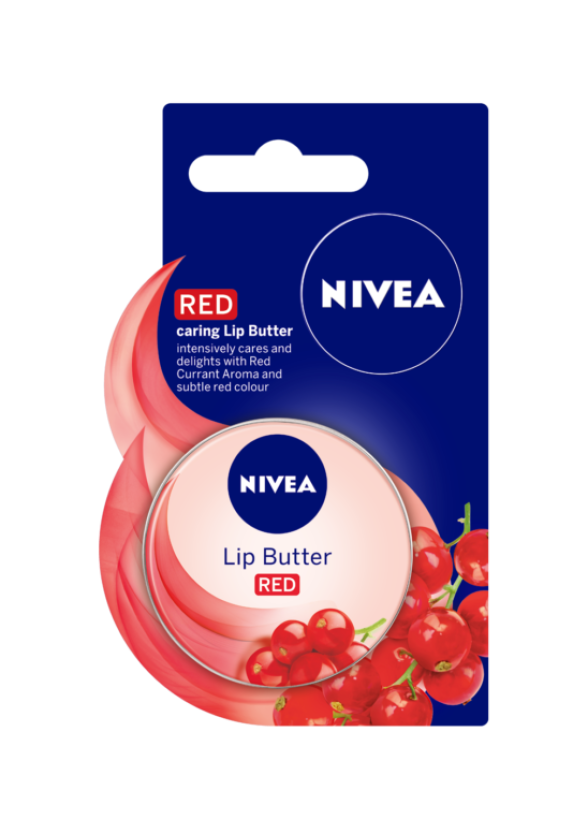 НИВЕА Масло за устни Червен 16,7гр | NIVEA Lip Butter Red 16,7g