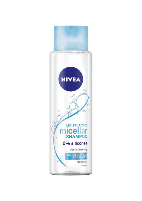 НИВЕА Мицеларен шампоан за суха коса и сух чувствителен скалп 400мл | NIVEA Purifying micellar shampoo for dry hair and dry scalp 400ml