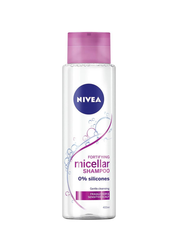 НИВЕА Мицеларен шампоан за тънка коса и чувствителен скалп 400мл | NIVEA Purifying micellar shampoo for fragile hair and sensitive scalp 400ml