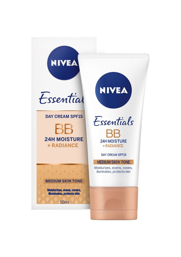НИВЕА BB крем за лице среден тон 50мл | NIVEA BB cream 5in1 beautifying moisturizer medium to dark 50ml