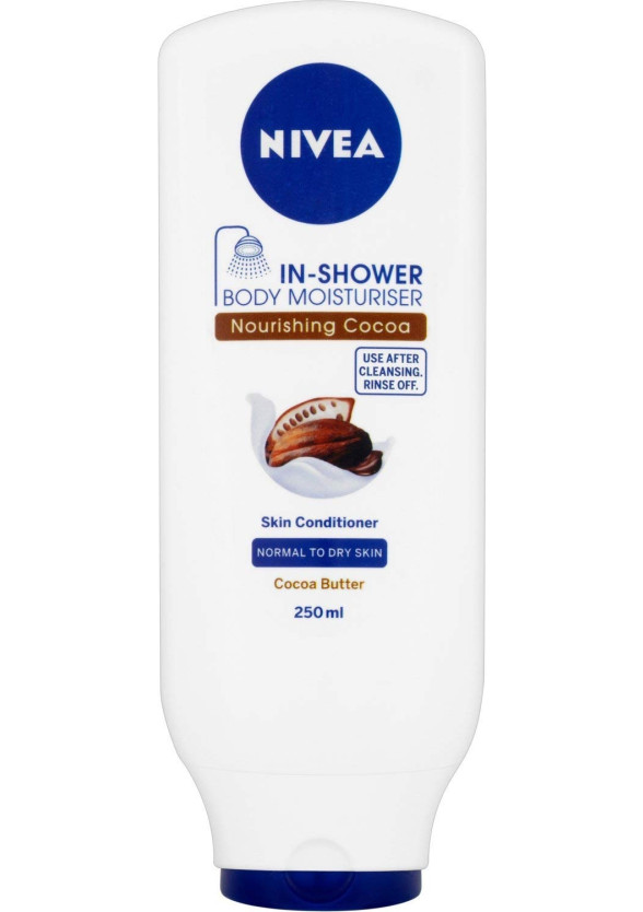 НИВЕА ПОД ДУША КАКАО Лосион за тяло за нормална към суха кожа 250мл | NIVEA IN-SHOWER COCOA Body moisturizer, skin conditioner for normal to dry skin 250ml