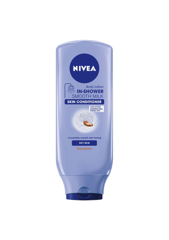 НИВЕА ПОД ДУША СМУУТ МИЛК Лосион за тяло за суха кожа 250мл | NIVEA IN-SHOWER SMOOTH MILK Body lotion, skin conditioner for dry skin 250ml
