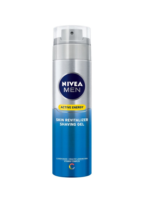 НИВЕА МЕН АКТИВ ЕНЕРДЖИ Гел за бръснене 200мл | NIVEA MEN ACTIVE ENERGY Shaving gel 200ml