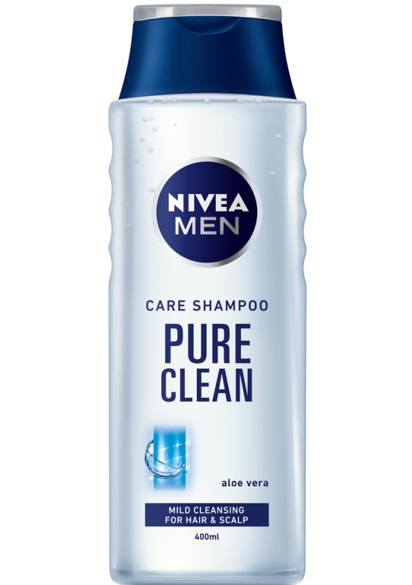 НИВЕА МЕН ПЮР КЛИЙН Шампоан за мъже 400мл | NIVEA MEN PURE CLEAN Care shampoo 400ml