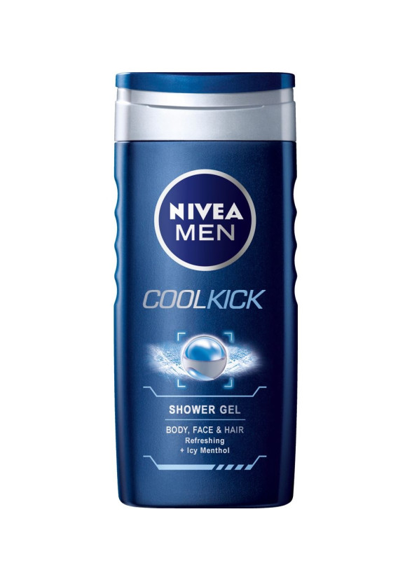 НИВЕА МЕН КУУЛ КИК Душ гел 250мл | NIVEA MEN COOL KICK Shower gel 250ml