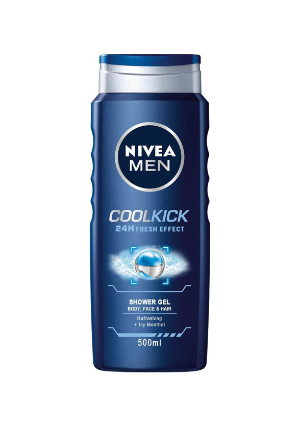 НИВЕА МЕН КУУЛ КИК Душ гел 500мл | NIVEA MEN COOL KICK Shower gel 500ml