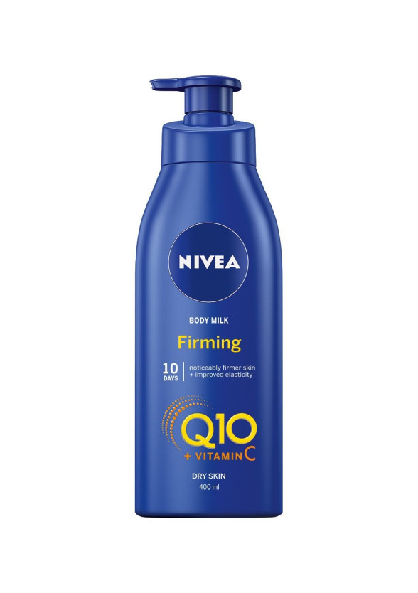 НИВЕА Q10+ ФИРМИНГ Стягащо мляко за тяло 400мл | NIVEA Q10+ FIRMING Body milk 400ml