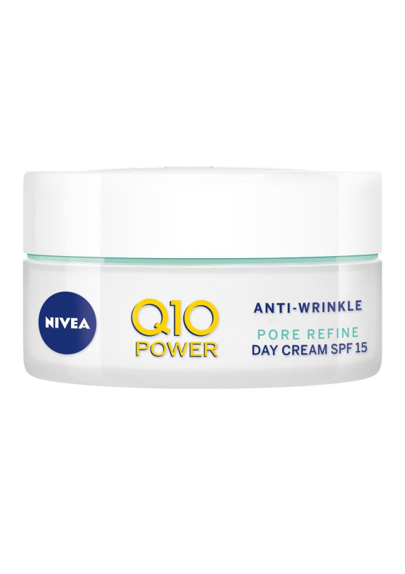 НИВЕА Q10+ ПАУЪР Дневен крем против бръчки за смесена кожа SPF30 50мл | NIVEA Q10+ POWER Anti-wrinkle moistiruzing day combination skin SPF30 50ml