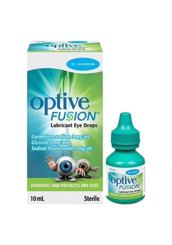 ОПТИВ ФЮЖЪН капки за очи, разтвор 10мл | OPTIVE FUSION eye drops, solution 10ml