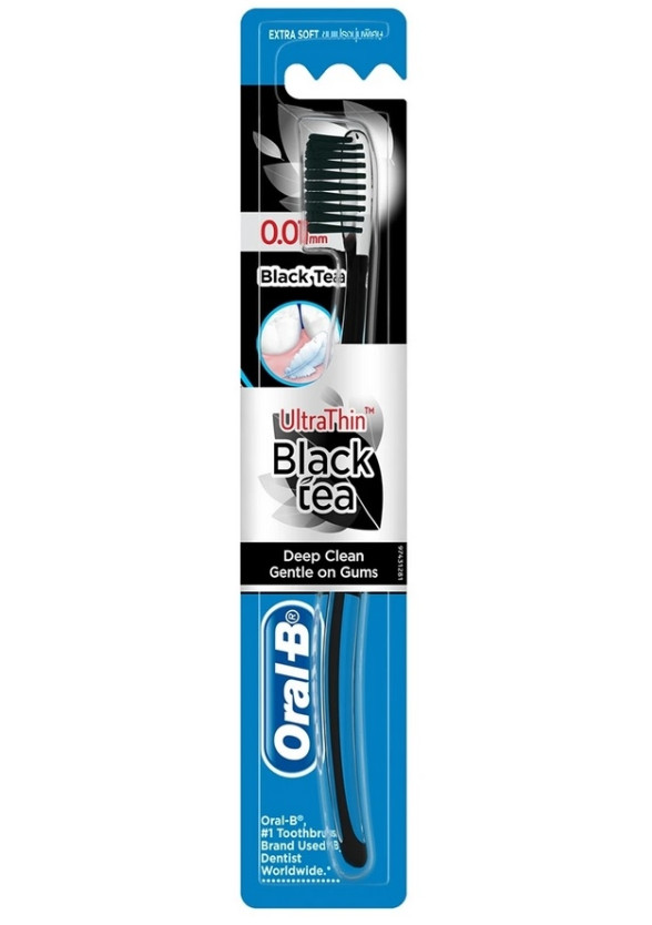 Четка за зъби УЛТРА ТИН ЧЕРЕН ЧАЙ Екстра софт ОРАЛ-Б | Toothbrush ULTRA THIN BLACK TEA Extra soft ORAL-B