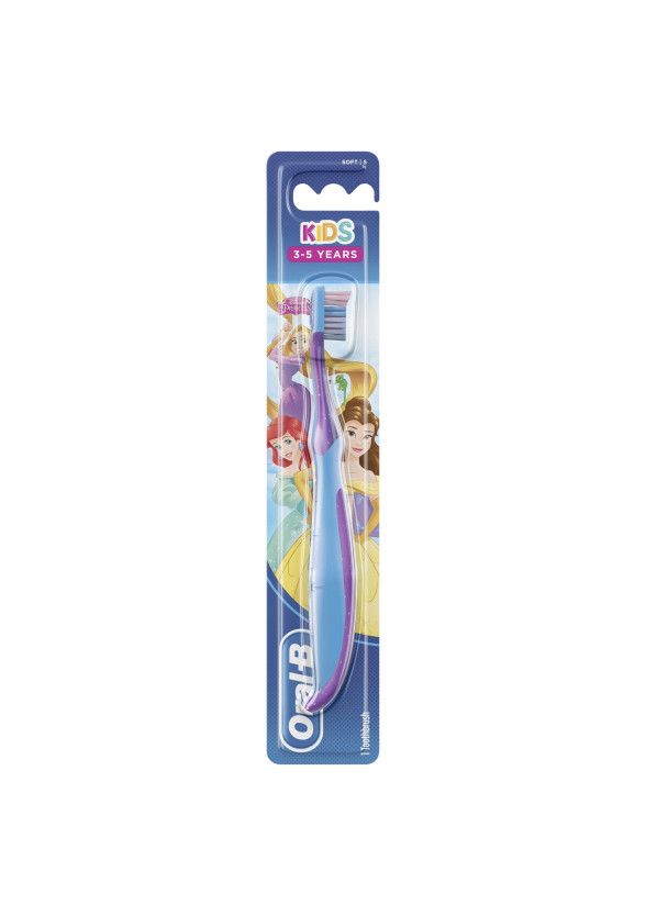 Детска четка за зъби КИДС СТЕЙДЖЕС 2 3-5 години (Принцеси) ОРАЛ-Б | Toothbrush KIDS STAGES 2 3-5 years (Princesses) ORAL-B