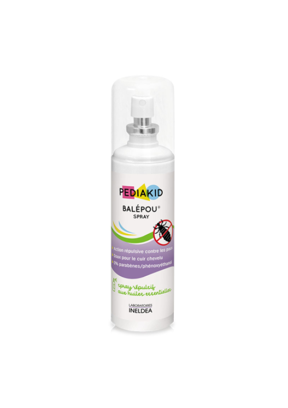 ПЕДИАКИД Спрей лосион против въшки и гниди 100мл | PEDIAKID BALEPOU Anti-lice spray lotion 100ml