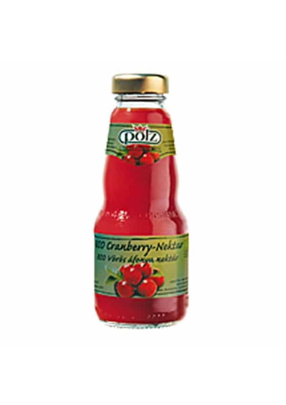 ПОЛЗ БИО Нектар Червена боровинка 200мл | POLZ BIO Cranberry nectar 200ml