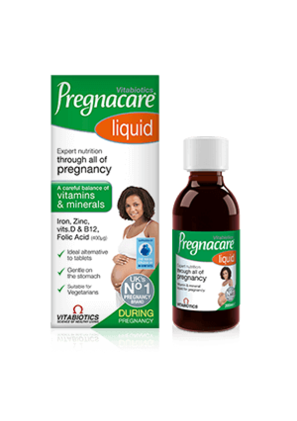 ПРЕГНАКЕЪР Мултивитаминен сироп за бременни 200мл | PREGNACARE LIQUID for pregnant women 200ml