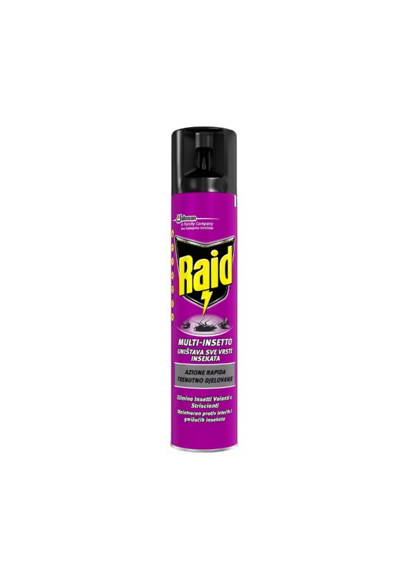 РАЙД Универсален спрей против насекоми x 400мл | RAID Multi-insetto Universal spray against insects x 400ml