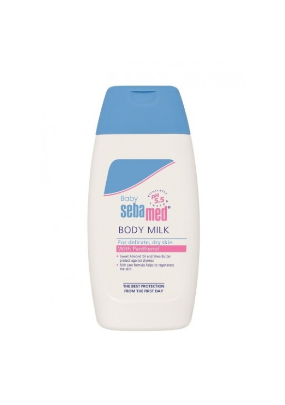 СЕБАМЕД БЕБЕ Мляко за тяло за бебета и деца 200мл | SEBAMED BABY Body milk 200ml