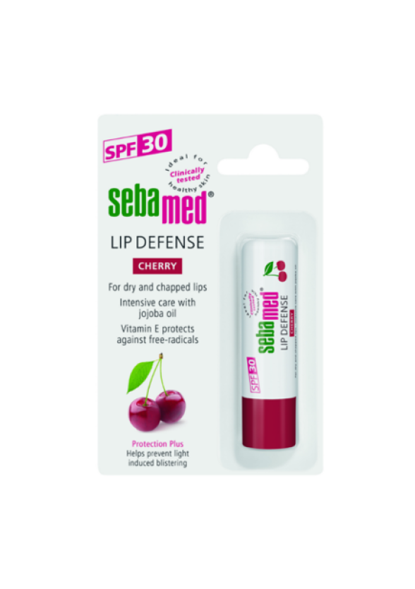 СЕБАМЕД Балсам за устни с Череша SPF30 4,8гр | SEBAMED Lip defense Cherry 4,8g