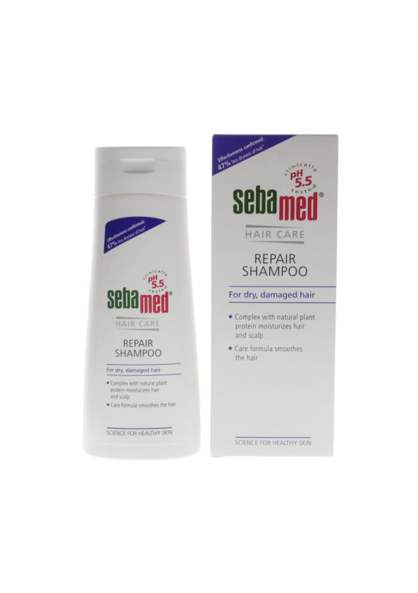 СЕБАМЕД Възстановяващ шампоан за изтощена коса 200мл | SEBAMED Repair shampoo for damaged hair 200ml