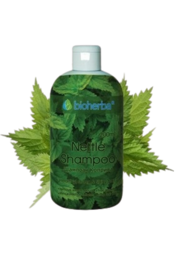 БИОХЕРБА Шампоан с Коприва 200мл | BIOHERBA Nettle shampoo 200ml