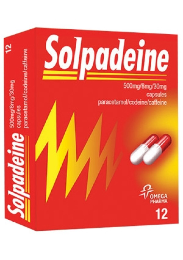 СОЛПАДЕИН капсули 12бр. | SOLPADEINE capsules 12s